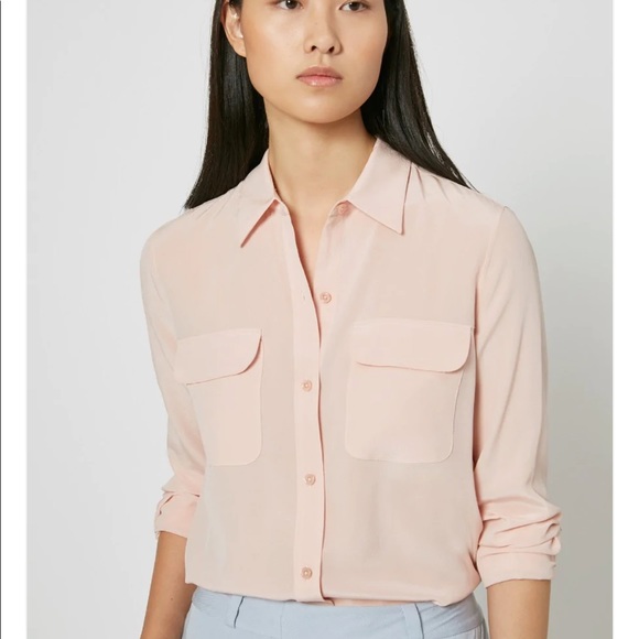 Equipment size M silk shirt - Picture 7 of 9